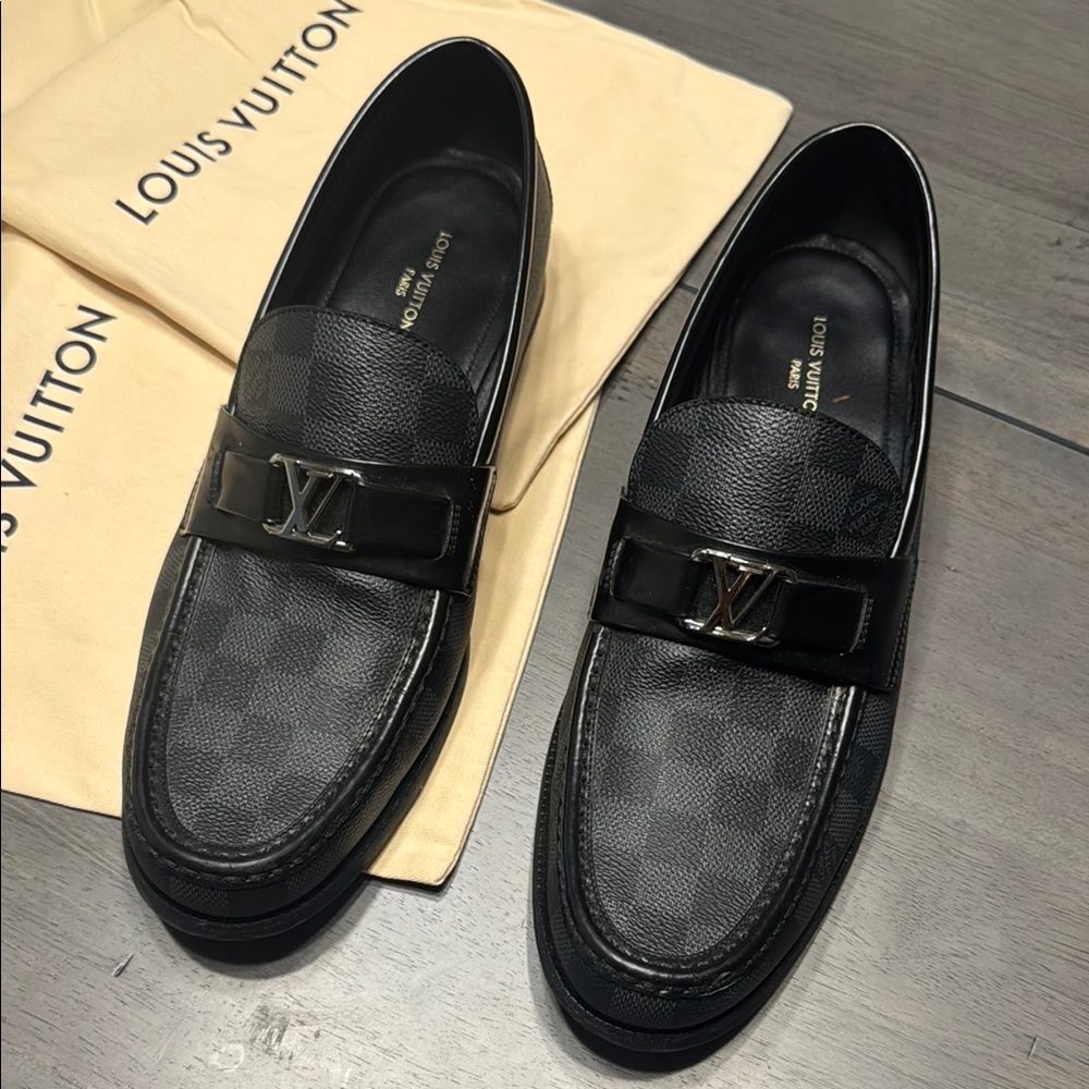 Louis Vuitton Black Loafers